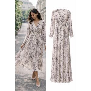 GAP Smocked Floral Dress NWT Medium